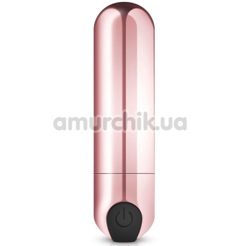 Кліторальний вібратор Rosy Gold Nouveau Bullet Vibrator, рожевий - Фото №1