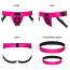 Трусики для страпона Strap-On-Me Curious Harness, рожеві - Фото №1