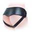 Трусики для страпона Lovetoy Orgazm Cozy Harness Series + 4 кольца, черные - Фото №3
