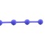 Набор анальных цепочек Posh Silicone “O” Beads, фиолетовый - Фото №8