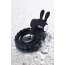 Віброкільце JOS Good Bunny, чорне - Фото №9