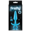 Анальная пробка Firefly Prince Medium, голубая - Фото №2