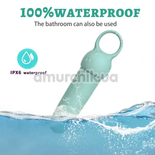 Клиторальный вибратор Odeco Every Night Toys Elliot, бирюзовый