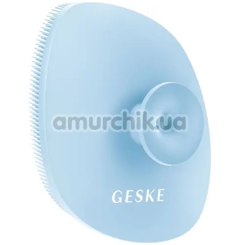 Щітка для обличчя Geske Facial Brush 4 in 1 Suction Mount, блакитна