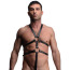 Портупея чоловіча Strict Male Full Body Harness, чорна - Фото №4