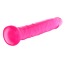 Фаллоимитатор Pink Jelly Slim Dildo, розовый - Фото №5