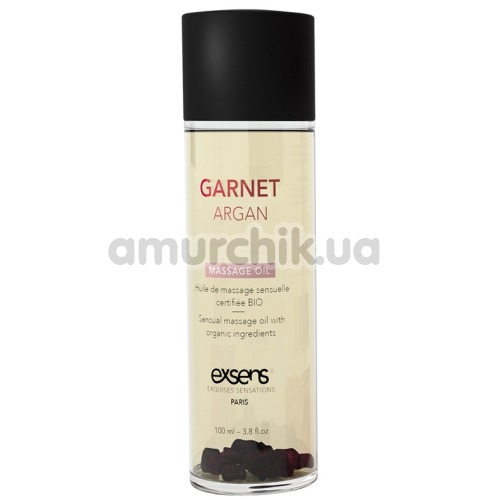 Масажна олія Exsens Garnet Argan Massage Oil - гранат і арганія, 100 мл