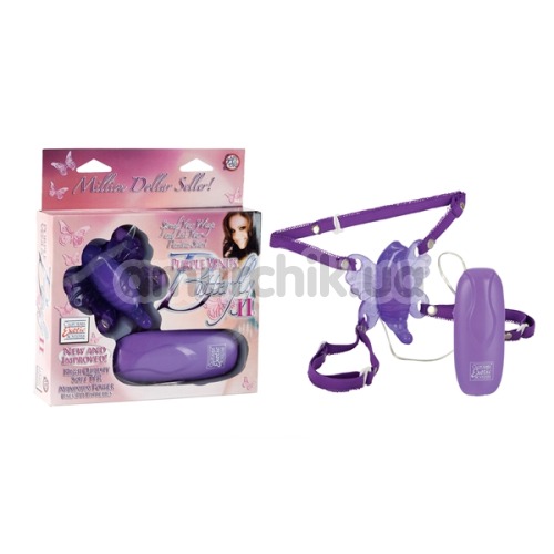 Клиторальный стимулятор Purple Venus Butterfly 2, фиолетовый