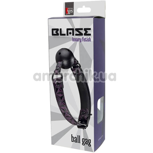 Кляп Blaze Ball Gag, фиолетовый