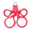 Фиксаторы для рук и ног Japanese Silk Rope Hogtie, красные - Фото №1