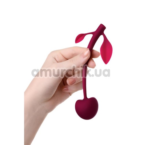 Вагинальный шарик JOS Wild Cherry 2, бордовый