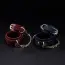 Фиксаторы для рук Roomfun Leather Handcuffs, бордовые - Фото №11