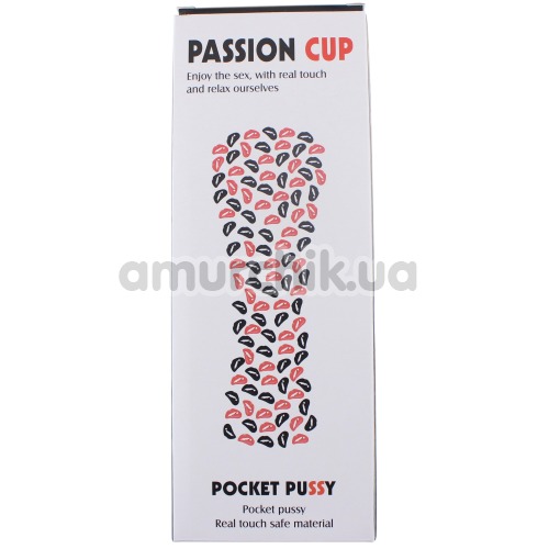 Мастурбатор Passion Cup Pocket Pussy, телесный