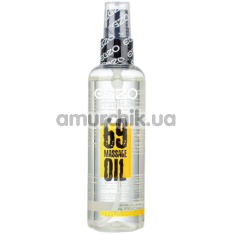 Массажное масло с возбуждающим эффектом Egzo 69 Massage Oil Citrus - цитрус, 100 мл - Фото №1