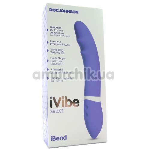 Вибратор iVibe Select iBend, фиолетовый