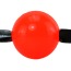 Кляп Sex & Mischief Solid Red Ball Gag, красный - Фото №4