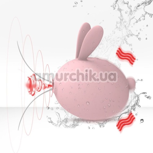 Симулятор орального сексу для жінок з вібрацією KissToy Miss КК, рожевий