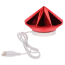 Симулятор орального секса для женщин с вибрацией Toy Joy Ruby Red Diamond, красный - Фото №5