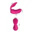 Вибратор для точки G и клитора Essentials Remote Duo Pleaser, розовый - Фото №20