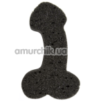 Мочалка Sponge Willy, черная - Фото №1