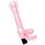 Безремневой страпон с вибрацией Super Strapless Dildo, розовый - Фото №6