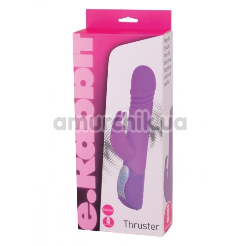 Вибратор E.Rabbit Thruster, фиолетовый