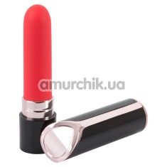 Кліторальний вібратор Lipstick Vibrator, чорний - Фото №1