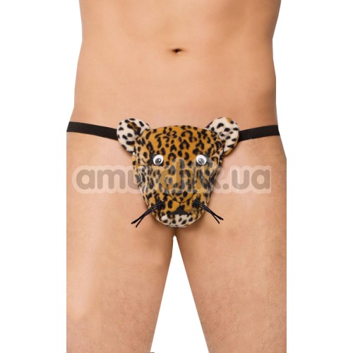 Трусы-стринги мужские Thong леопард (модель 4510) - Фото №1