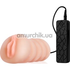 Искусственная вагина с вибрацией Realstuff Lifelike Vibrating Stroker 21212, телесная - Фото №1