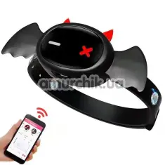 Нашийник з електростимуляцією Lockink Sevanda QIUI Little Devil Shock Collar, чорний - Фото №1