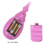 Вакуумна помпа для збільшення грудей Breast Pump Enlarge With Twin Cups 014091, рожева - Фото №6