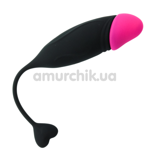 Виброяйцо Multi-Frequency Intense Vibration Massager PL-B129, черно-розовое