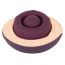 Клиторальный вибратор Belou Rotating Vulva Massager, фиолетовый - Фото №2