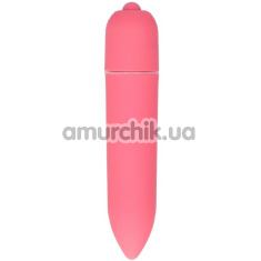 Кліторальный вібратор Shots Toys Power Bullet, рожевий - Фото №1