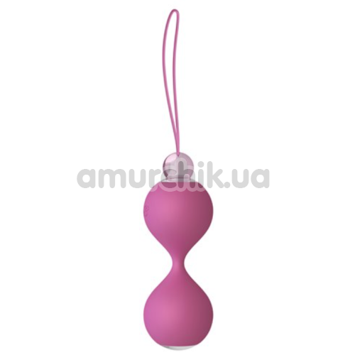 Вагинальные шарики Mae B Lovely Vibes Elegant Soft Touch Love Balls, розовые