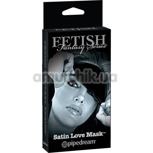 Маска на глаза Fetish Fantasy Series Satin Love Mask Limited Edition, чёрная