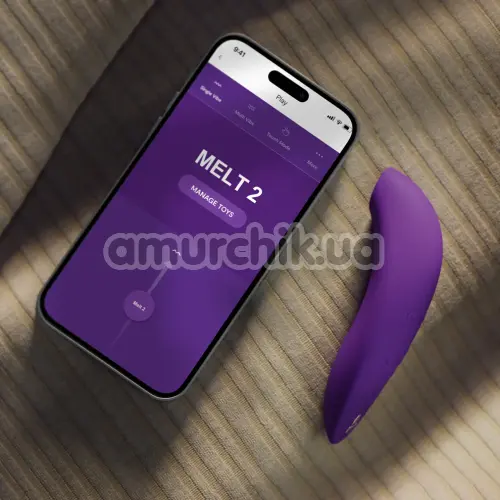 Симулятор орального секса для женщин We-Vibe Melt 2 (ви вайб мелт фиолетовый)