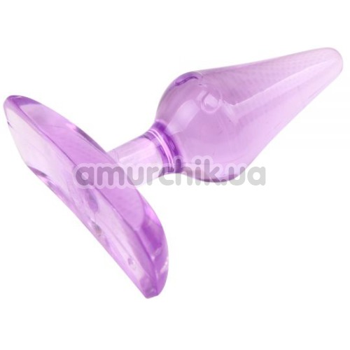 Анальная пробка MisSweet Gum Drops, фиолетовая