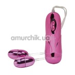 Набор виброяиц Brilliant Micro Vibro, розовый - Фото №1