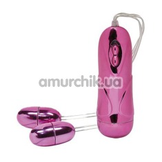 Набор виброяиц Brilliant Micro Vibro, розовый - Фото №1