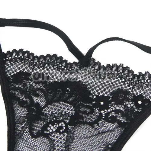 Трусики-стрінги Star Night Strap Detail Panties, чорні