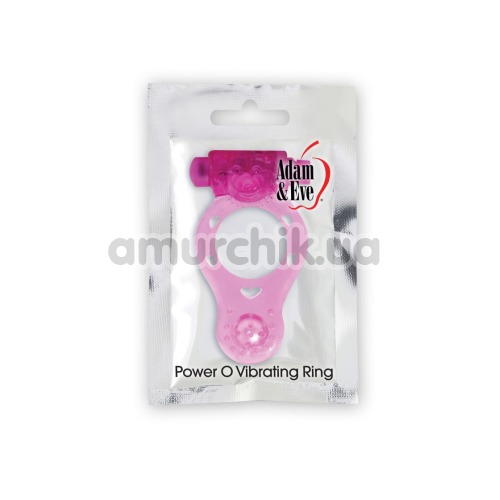 Виброкольцо Power O Vibrating Ring, розовое