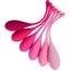 Набор из 6 вагинальных шариков Eromantica K-Rose, розовый - Фото №1