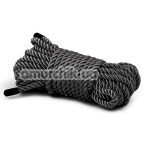 Веревка Bondage Couture Rope 7.6m, черная - Фото №1