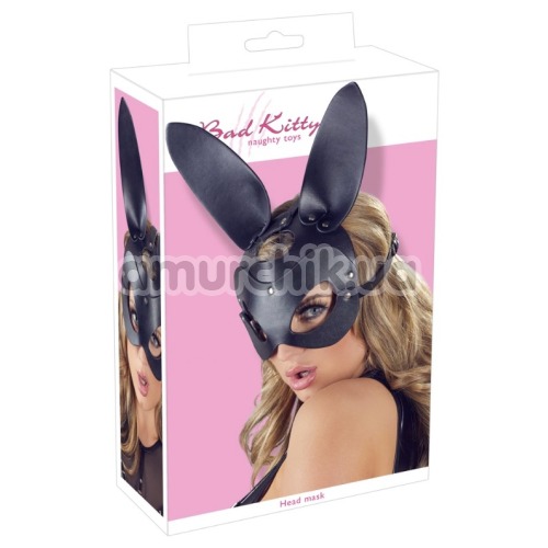 Маска Кролика Bad Kitty Naughty Toys Head Bunny Mask, чорна