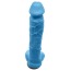 Мыло в виде пениса с присоской Чистий Кайф XL, голубое - Фото №2