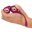 Вагінальні кульки Sweet Smile Kegel Training Balls With Extra Weights, бордові - Фото №5