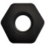 Эрекционное кольцо для члена Bangers Hunk C-Ring, черное - Фото №1