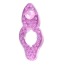 Ерекційне кільце Silicone Love Rings, фіолетове - Фото №1