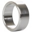 Эрекционное кольцо Alloy Metallic Ring Medium, серебряное - Фото №0